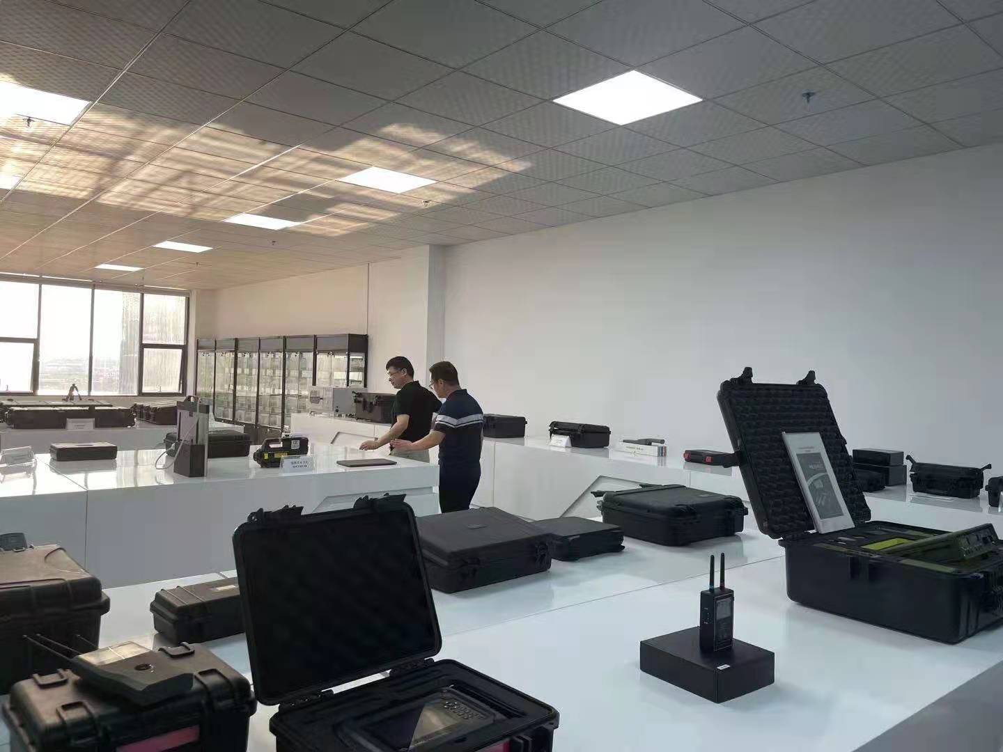 This is our factory in jiangsu.Jiangsu Hewei Police Equipment Manufacturing co.,ltd was established in October 2010.Covering an area of 23300㎡.It aims to build a first-class special safety equipment research and develpment base in China.<br /><br />
Our vision is to provide the latest products and technology at the most reasonable price to our customers, even more important is high quality. Nowadays, our products and equipment are widely applied in public security bureau,court, military, custom, government, airport, port.