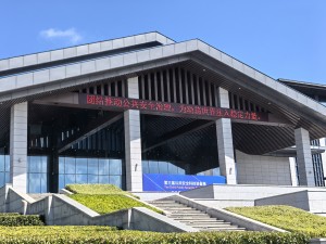 展会场馆背景